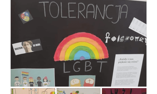 Tolerancja dla sierpa i młota? Skandaliczna wystawa w szkole w Pyskowicach