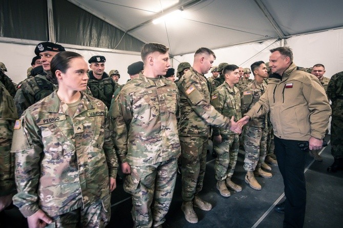 Prezydent Andrzej Duda w Żaganiu