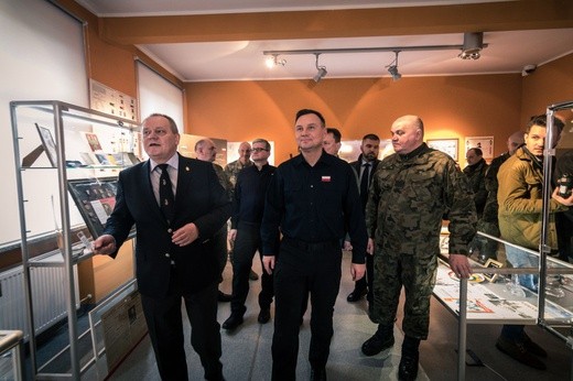 Prezydent Andrzej Duda w Żaganiu