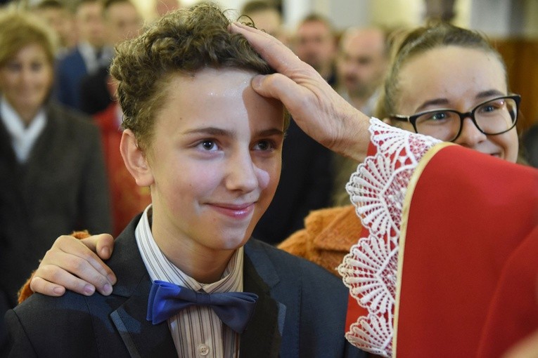 Bierzmowanie w Szynwałdzie