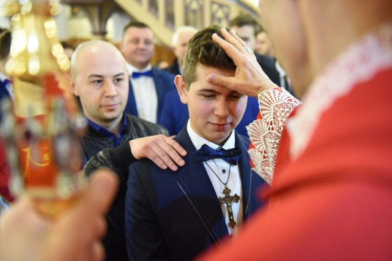 Bierzmowanie w Szynwałdzie