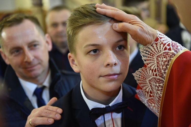 Bierzmowanie w Szynwałdzie