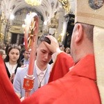 Bierzmowanie w bocheńskiej bazylice - I Msza św.