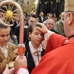 Bierzmowanie w bocheńskiej bazylice - II Msza św. 