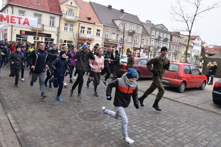 Bieg żołnierzy wyklętych w Przasnyszu
