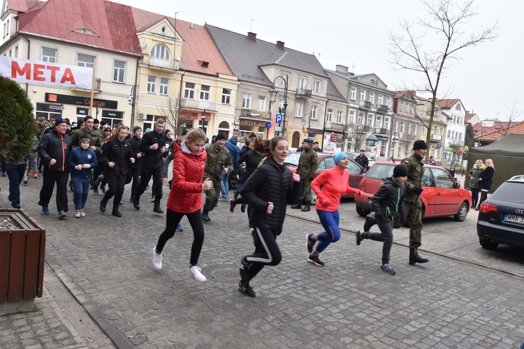 Bieg żołnierzy wyklętych w Przasnyszu