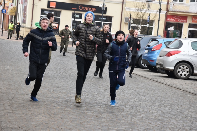 Bieg żołnierzy wyklętych w Przasnyszu