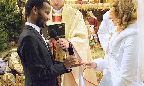 Ślub Magdaleny i Tesfalideta