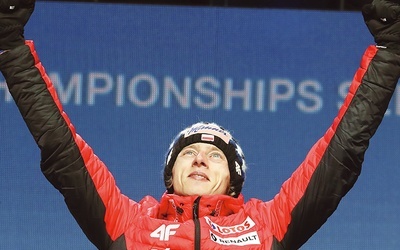 Dawid Kubacki zdobył złoty medal mistrzostw świata.
1.03.2019  Seefeld, Austria