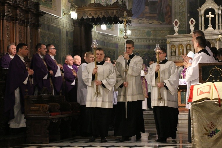 Środa Popielcowa w katedrze