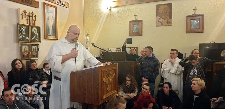 Rekolekcje z o. Adamem Szustakiem w Wałbrzychu