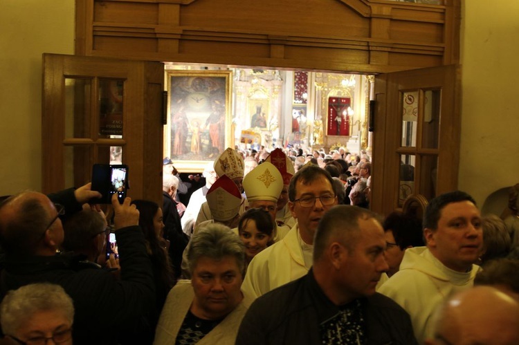 Rozpoczęcie peregrynacji obrazu św. Józefa w bazylice w Kaliszu