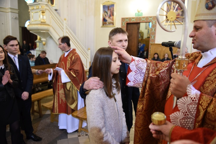 Bierzmowanie w Rzezawie