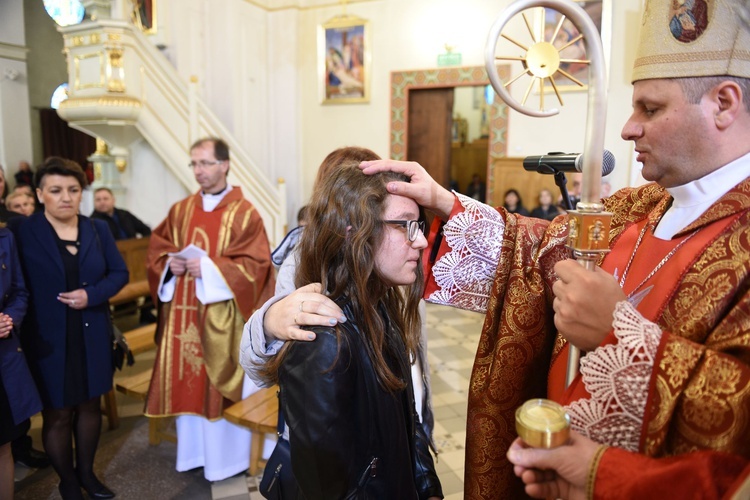 Bierzmowanie w Rzezawie