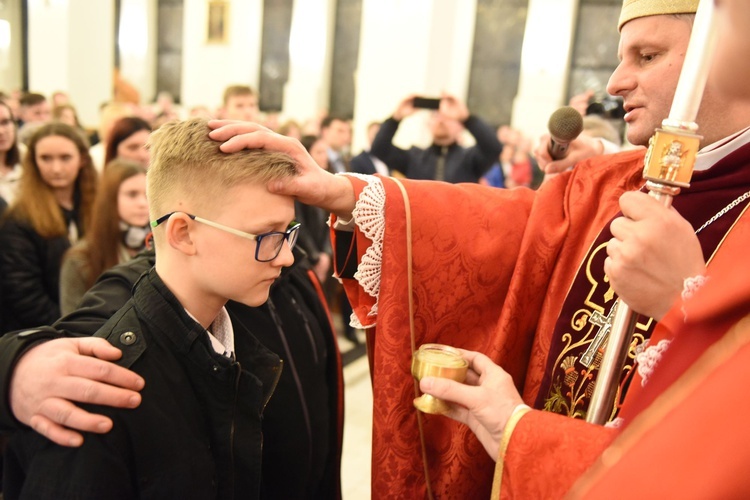 Bierzmowanie u św. Jana Nepomucena w Bochni