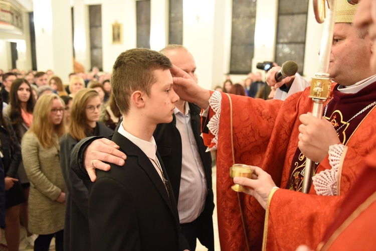 Bierzmowanie u św. Jana Nepomucena w Bochni