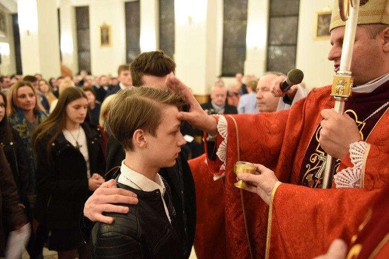 Bierzmowanie u św. Jana Nepomucena w Bochni