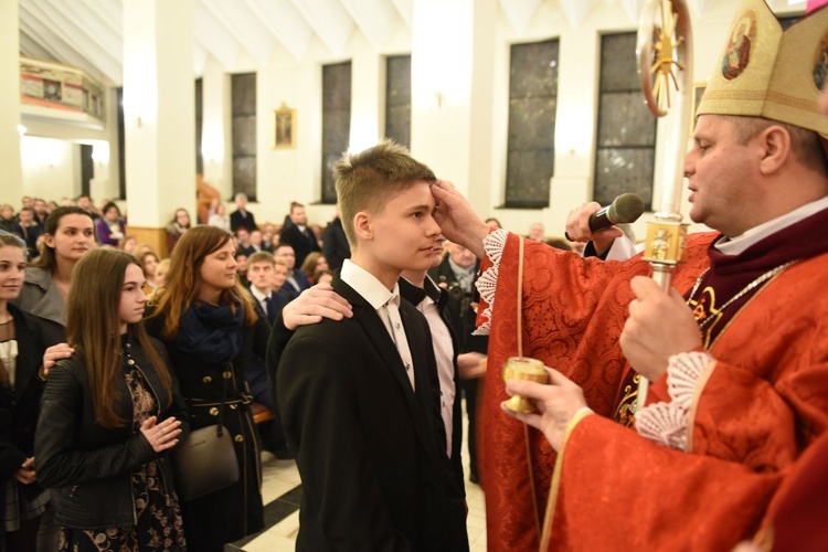 Bierzmowanie u św. Jana Nepomucena w Bochni