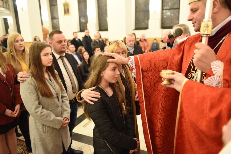 Bierzmowanie u św. Jana Nepomucena w Bochni