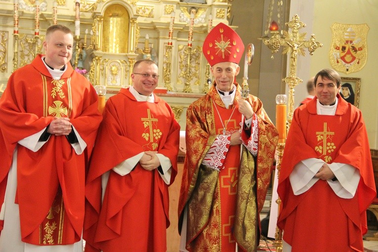 Bierzmowanie w Luszowicach