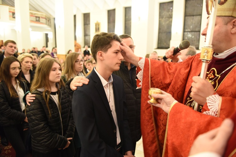 Bierzmowanie u św. Jana Nepomucena w Bochni