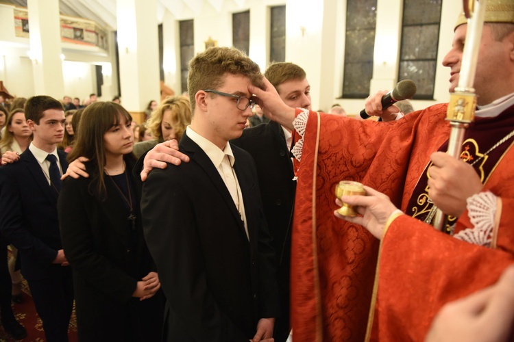 Bierzmowanie u św. Jana Nepomucena w Bochni