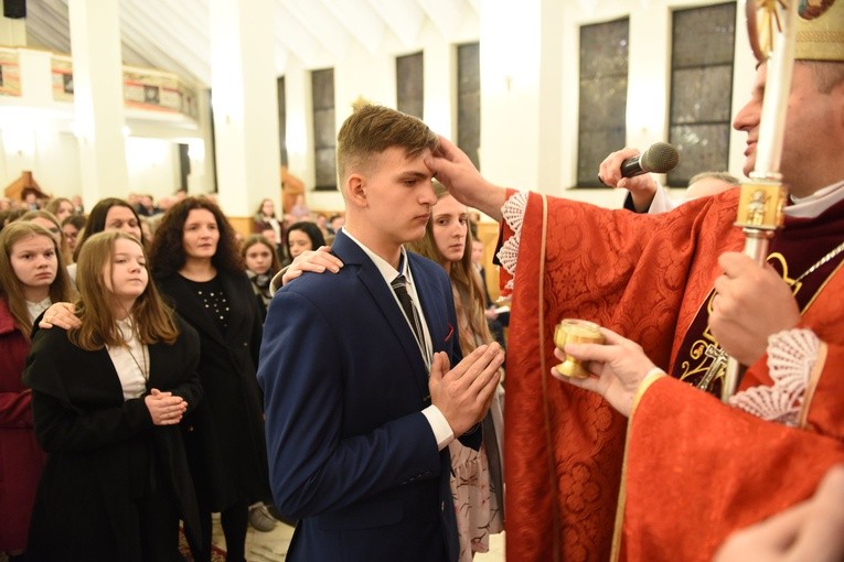 Bierzmowanie u św. Jana Nepomucena w Bochni