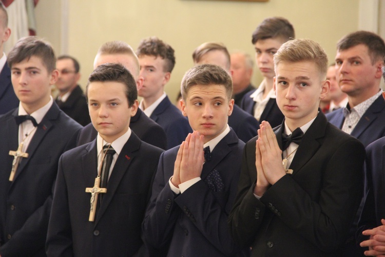 Bierzmowanie w Luszowicach