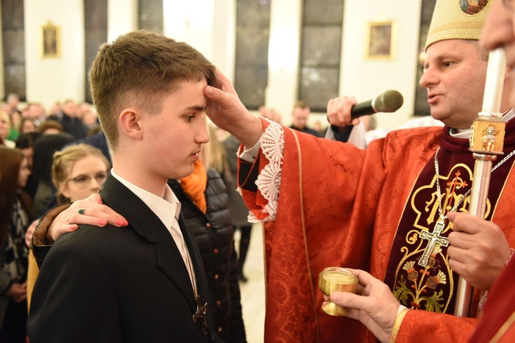 Bierzmowanie u św. Jana Nepomucena w Bochni