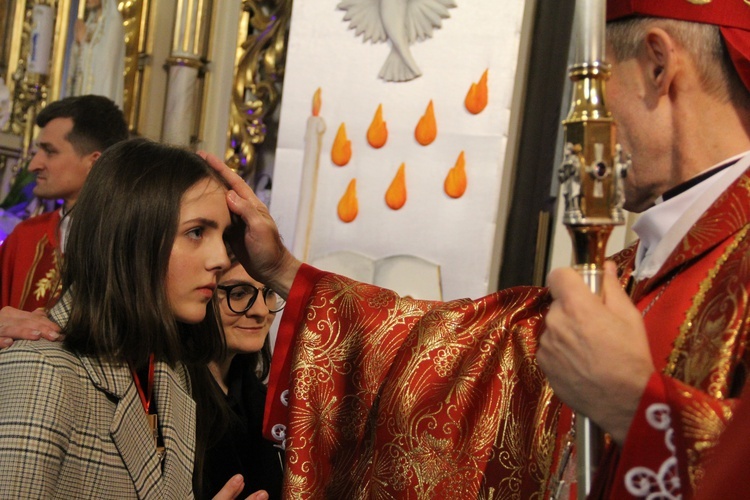 Bierzmowanie w Luszowicach