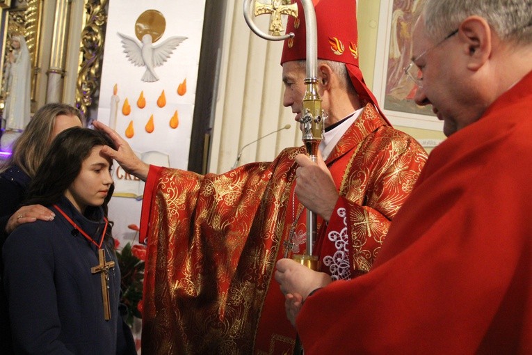 Bierzmowanie w Luszowicach