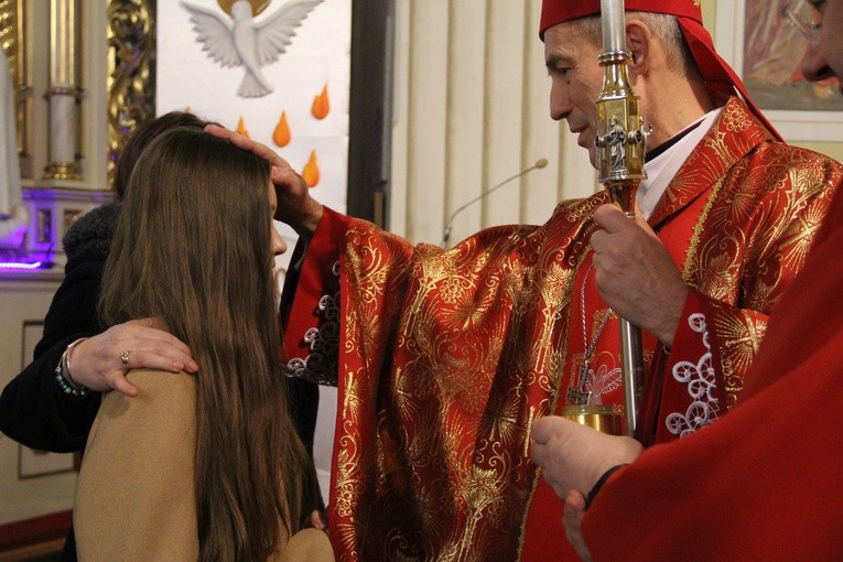 Bierzmowanie w Luszowicach