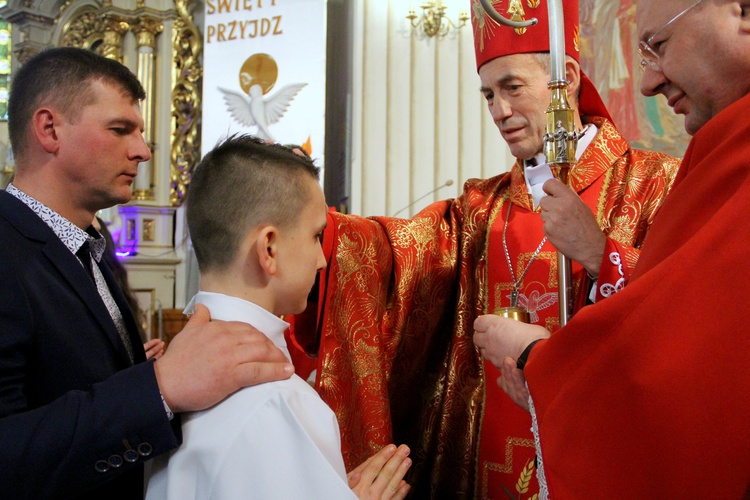 Bierzmowanie w Luszowicach