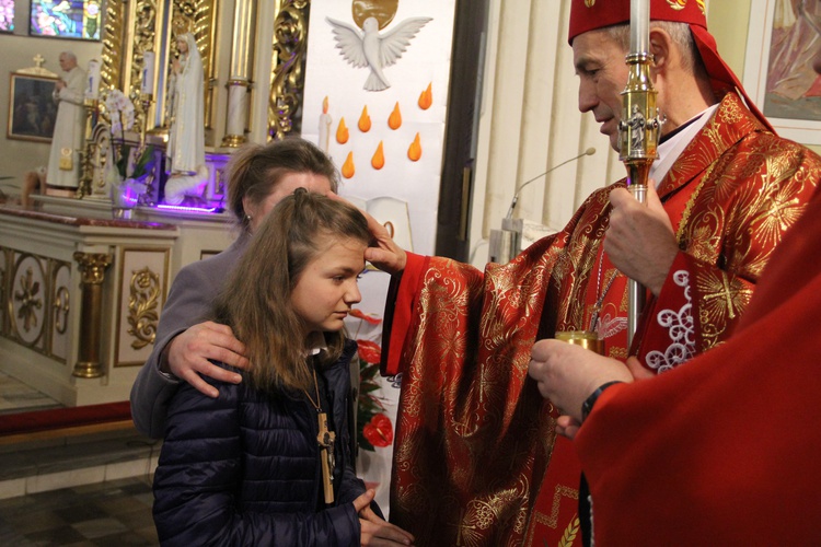 Bierzmowanie w Luszowicach