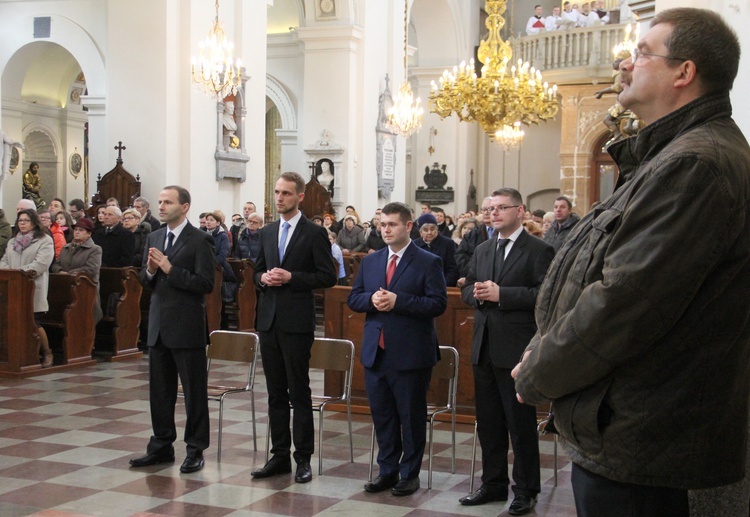 Obłóczyny w seminarium