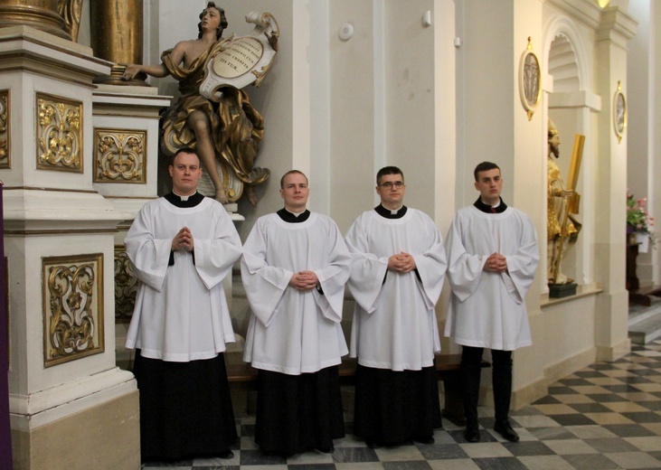 Obłóczyny w seminarium