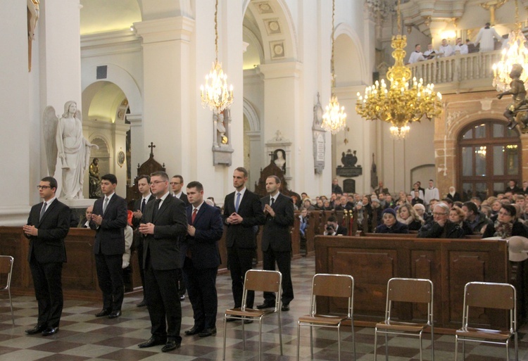 Obłóczyny w seminarium