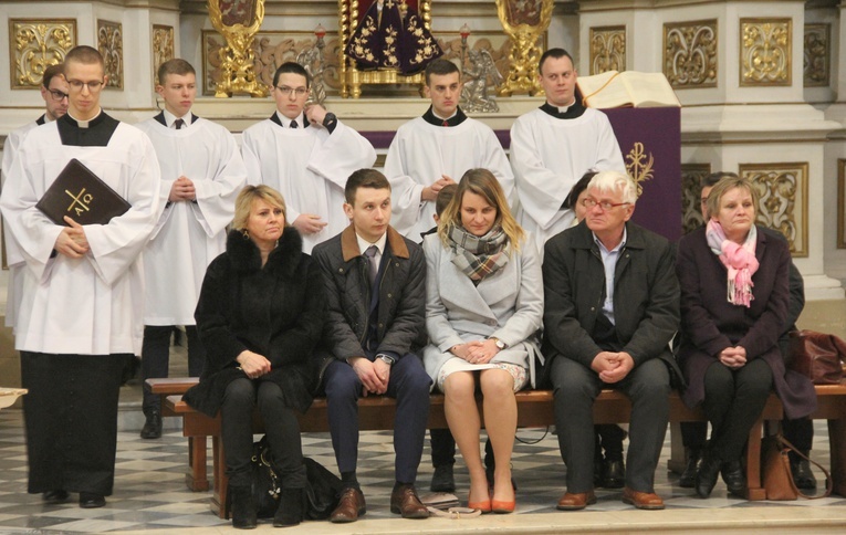 Obłóczyny w seminarium