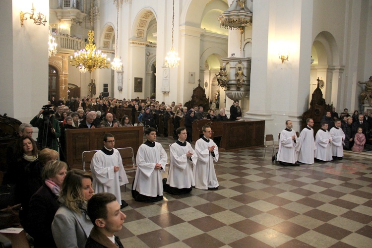 Obłóczyny w seminarium