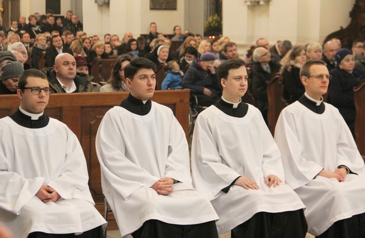 Obłóczyny w seminarium