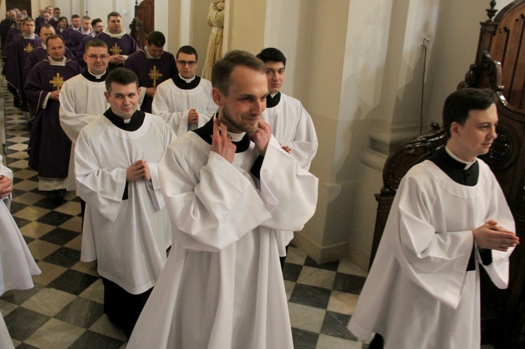 Obłóczyny w seminarium