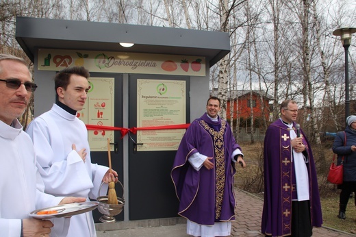 Otwarcie i pobłogosławienie "Dobrodzielni"