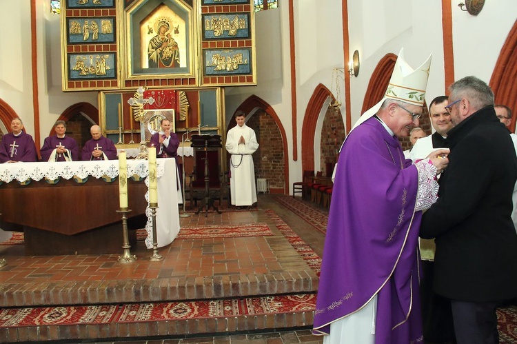 Poświęcenie kościoła Mariackiego w Słupsku