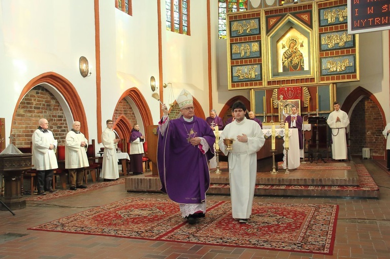 Poświęcenie kościoła Mariackiego w Słupsku