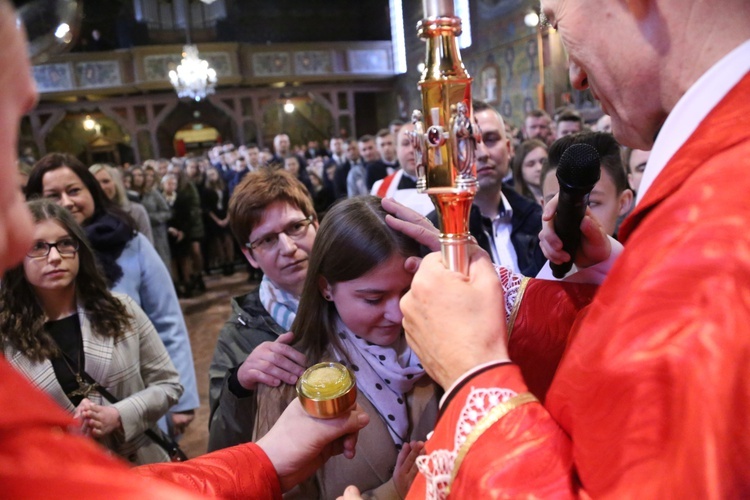 Bierzmowanie w Skrzyszowie