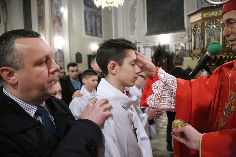 Bierzmowanie w Woli Rzędzińskiej