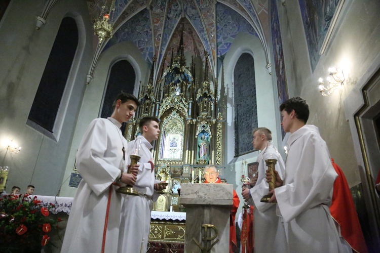 Bierzmowanie w Woli Rzędzińskiej