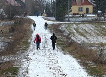 ▲	Hasło tegorocznej wędrówki brzmi „Kościół XXI wieku”.