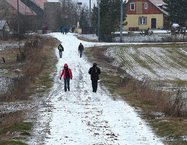 ▲	Hasło tegorocznej wędrówki brzmi „Kościół XXI wieku”.