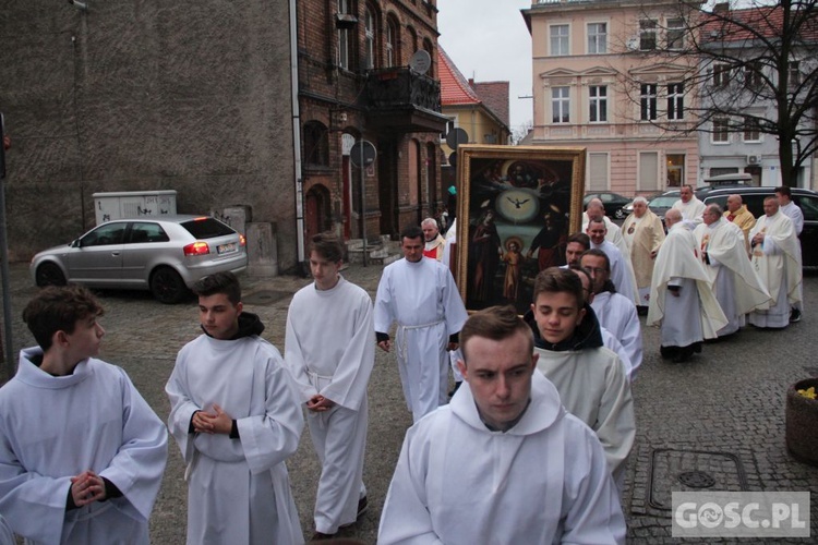 Pergerynacja obrazu św. Józefa w Lubsku